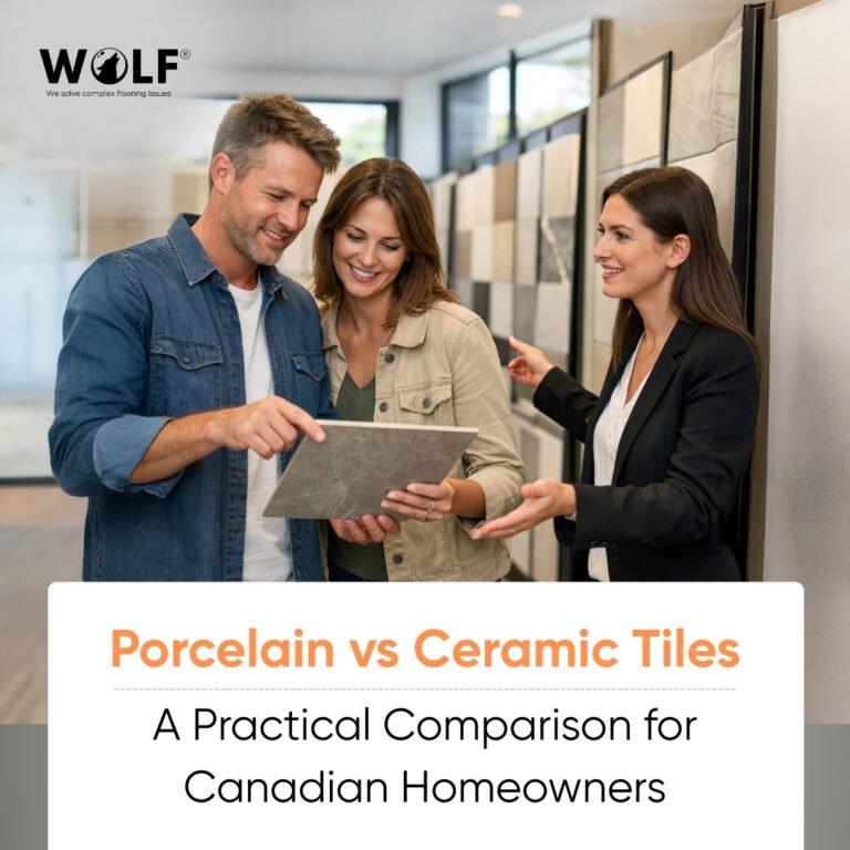 Porcelain vs Ceramic Tiles: A Practical Comparison for Canadian Homeowners